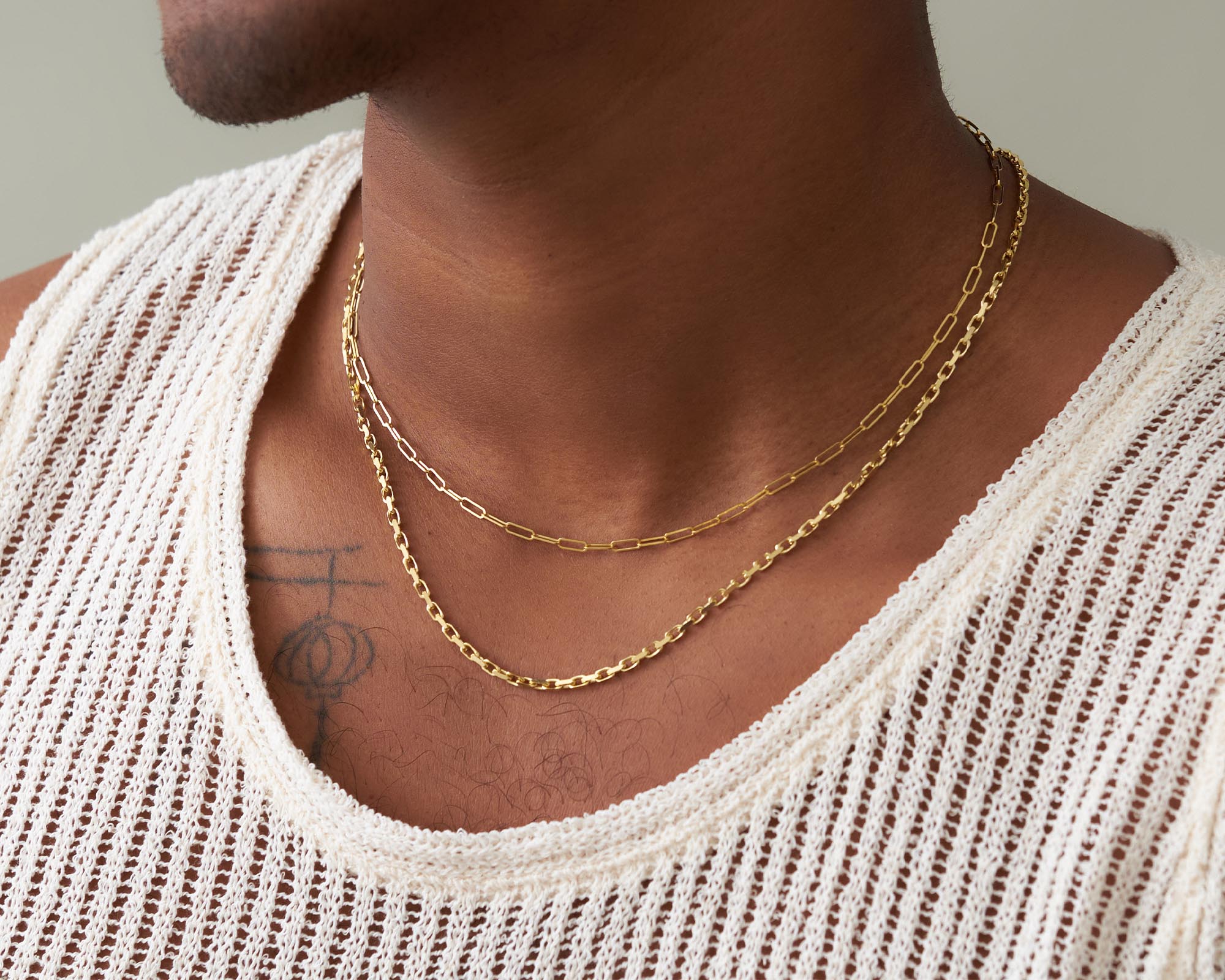The French Cable 14k Gold Cable Chain Necklace | Holden