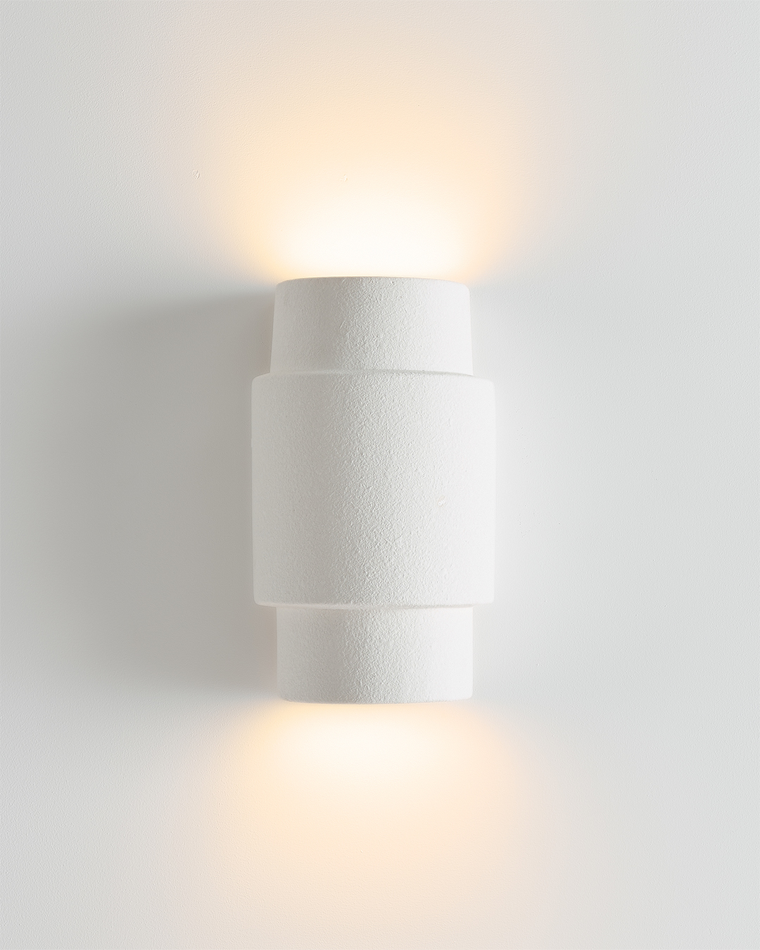 White Vertex Wall Sconce