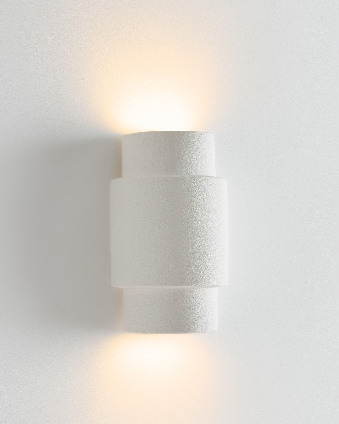 White Vertex Wall Sconce