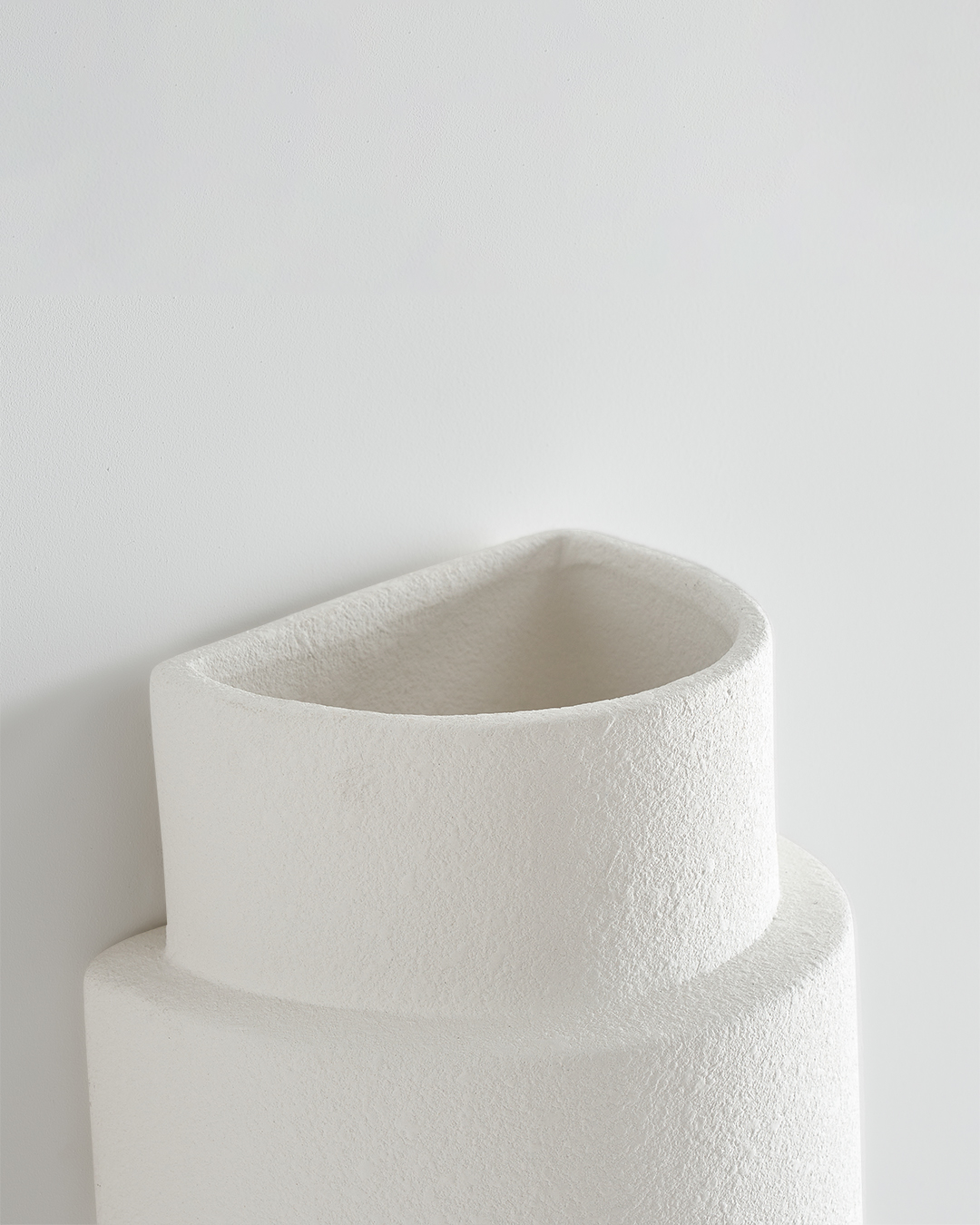 White Vertex Wall Sconce