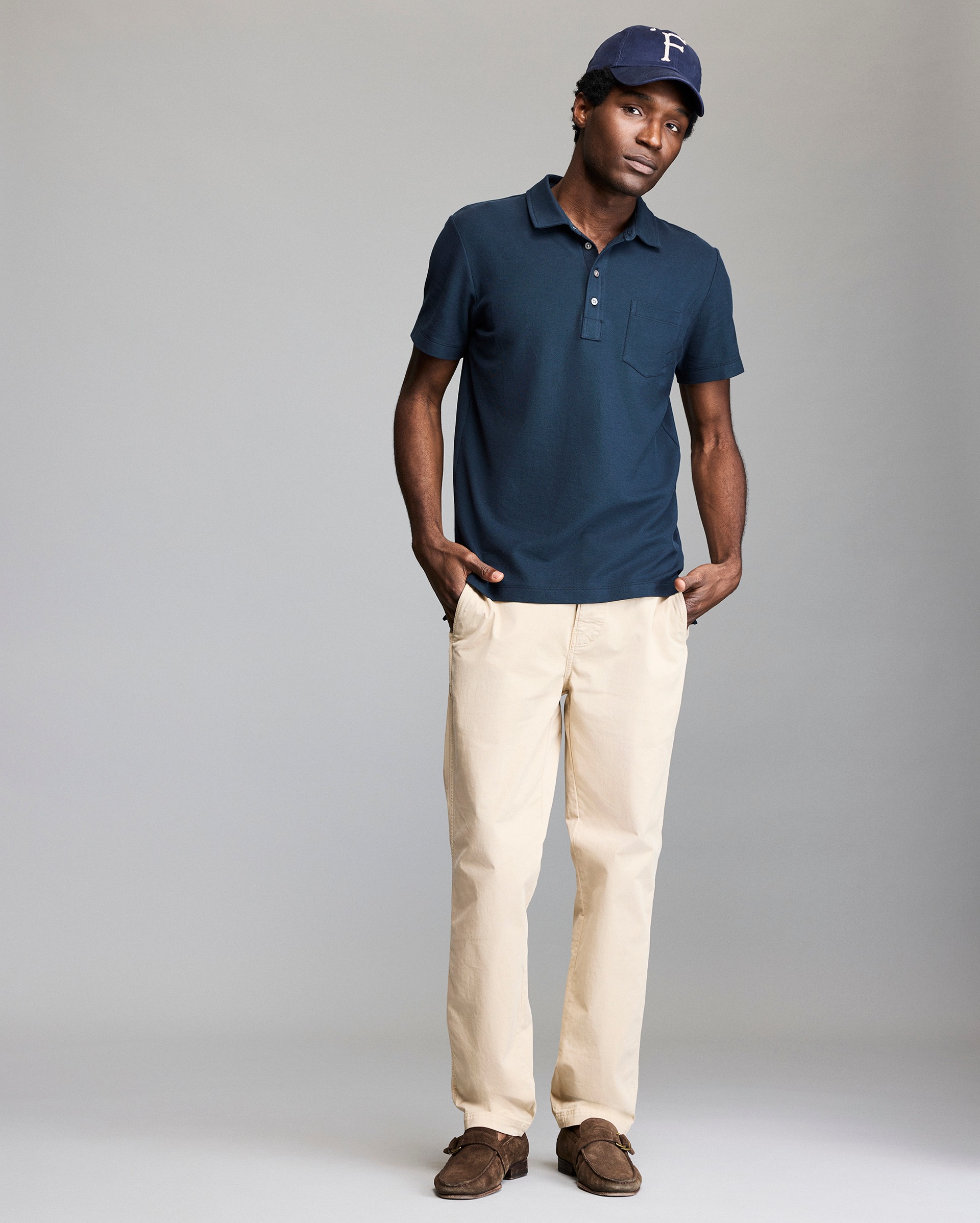 Model shows the fit of the polo