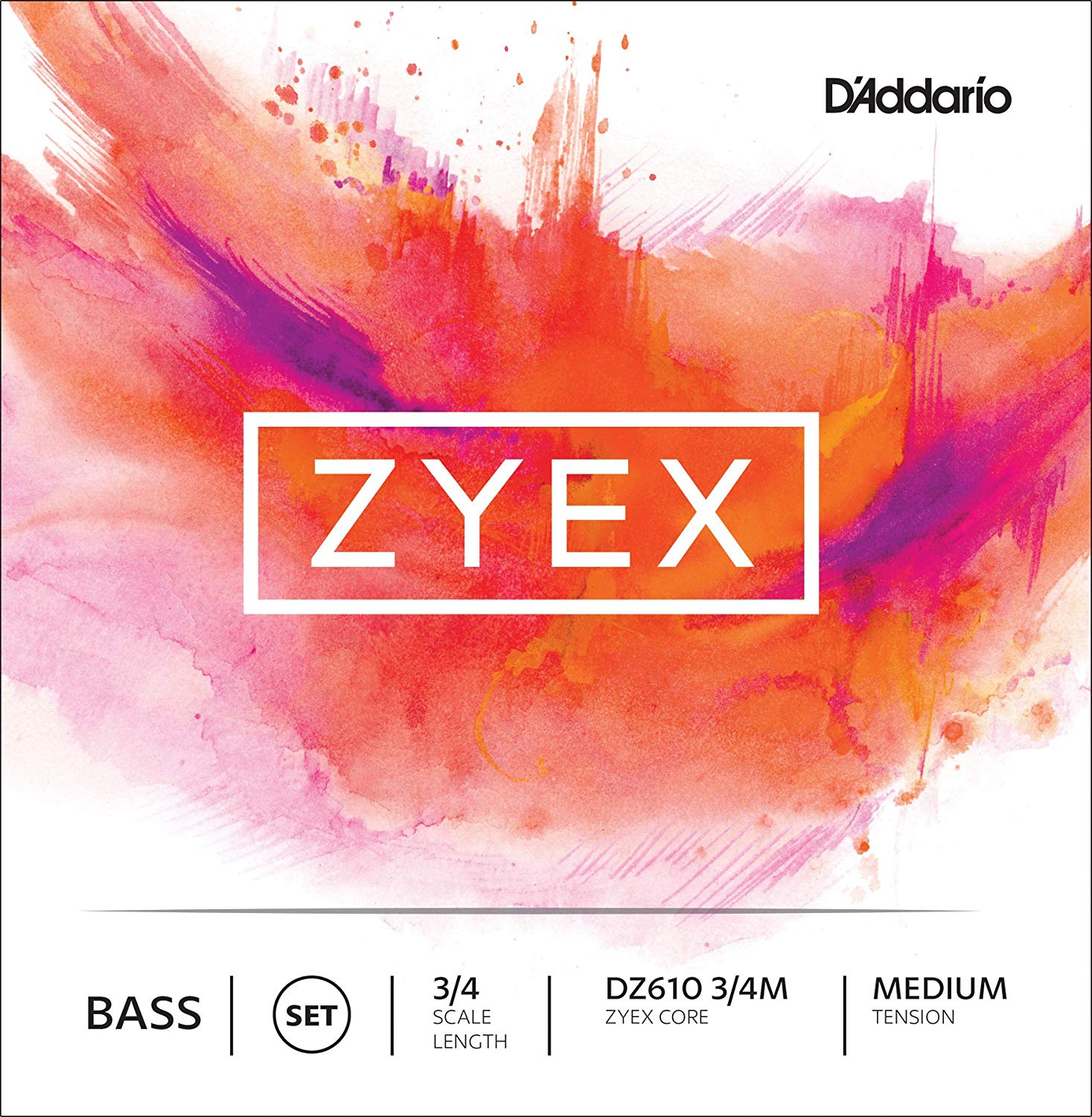 D'Addario Zyex Bass String Set in action