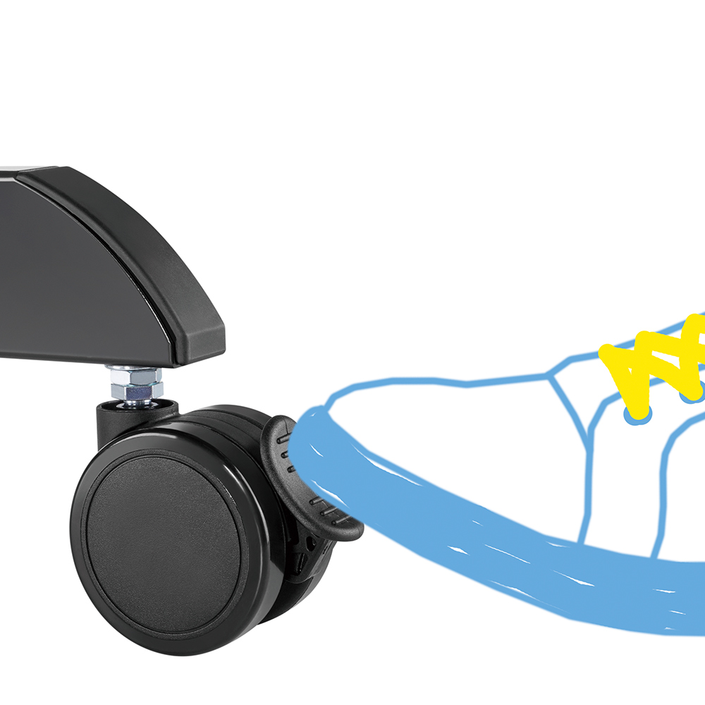 Full-Swivel Wheels