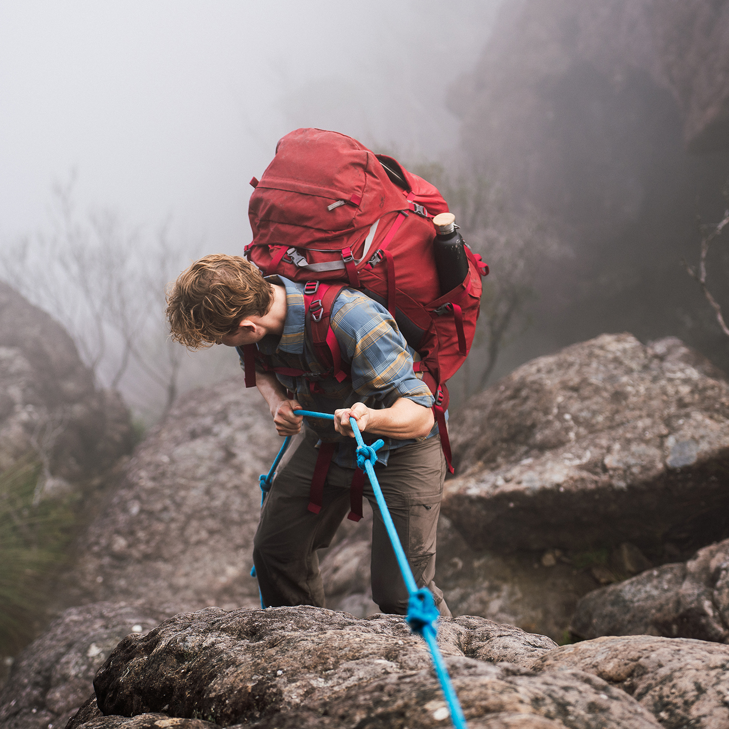 Escape 70L Canvas Backpack  Mont Adventure Equipment
