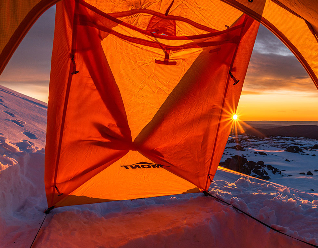 Supercell Tunnel Tent Turmeric – Mont Adventure Equipment
