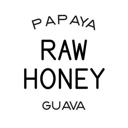papaya, raw honey, guava