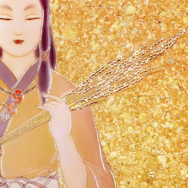 グッズ_艶金盛り 「天照大神~弥栄~」額付き_詳細
