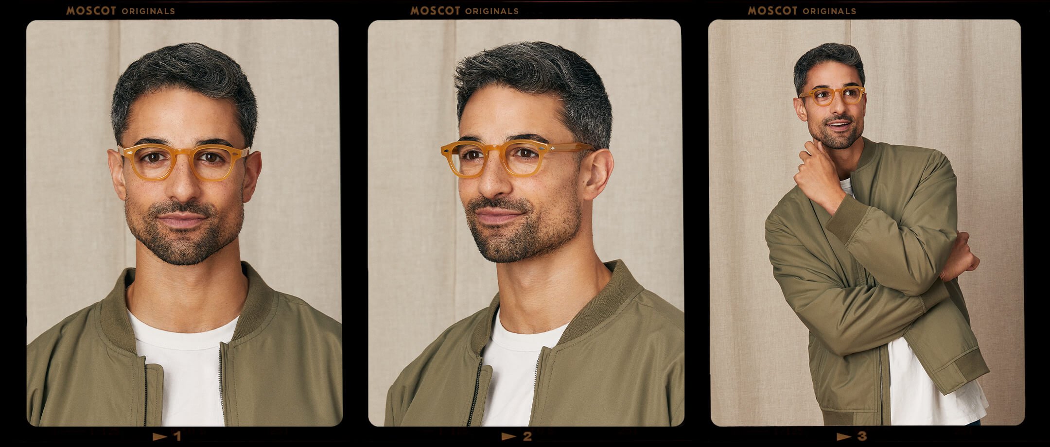 MOSCOT モスコット LEMTOSH レムトッシュ ブラウンアッシュ44