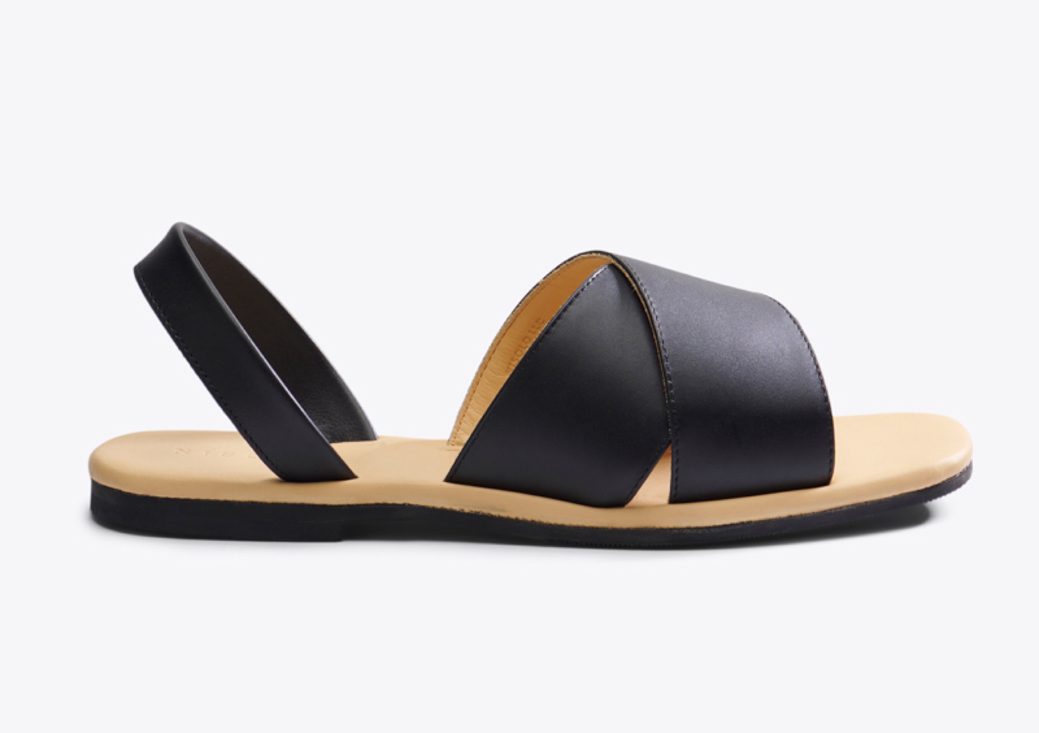 Nisolo All-Day Cross Strap Sandal Black - Every Nisolo product is built on the foundation of comfort, function, and design. 