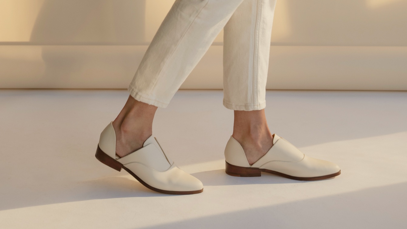 Nisolo Emma d'Orsay Oxford Bone