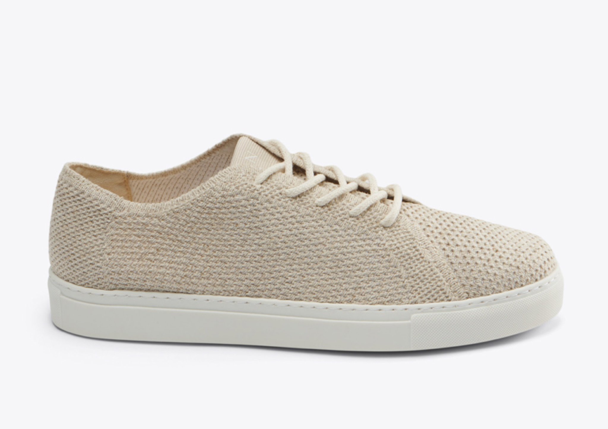 Nisolo Women's Go-To Eco-Knit Sneaker Linen - Every Nisolo product is built on the foundation of comfort, function, and design. 