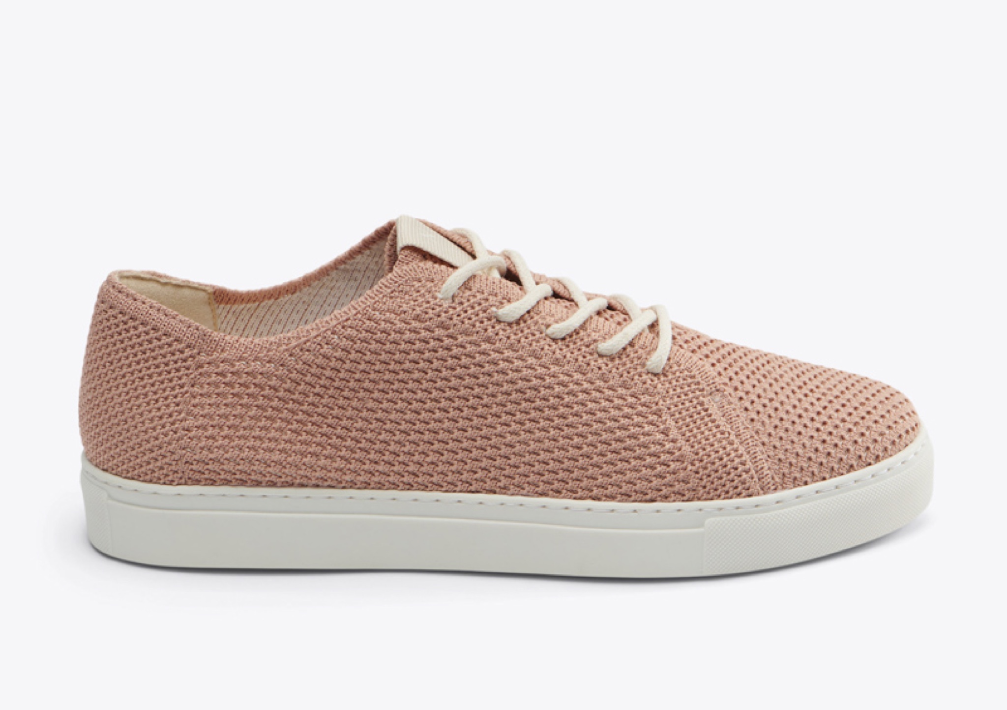 Nisolo Women's Go-To Eco-Knit Sneaker Dusty Rose - Every Nisolo product is built on the foundation of comfort, function, and design. 