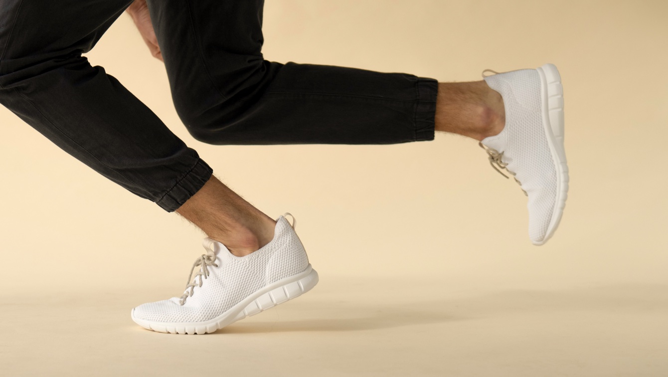 Nisolo Men's All-Day Eco-Knit Sneaker White