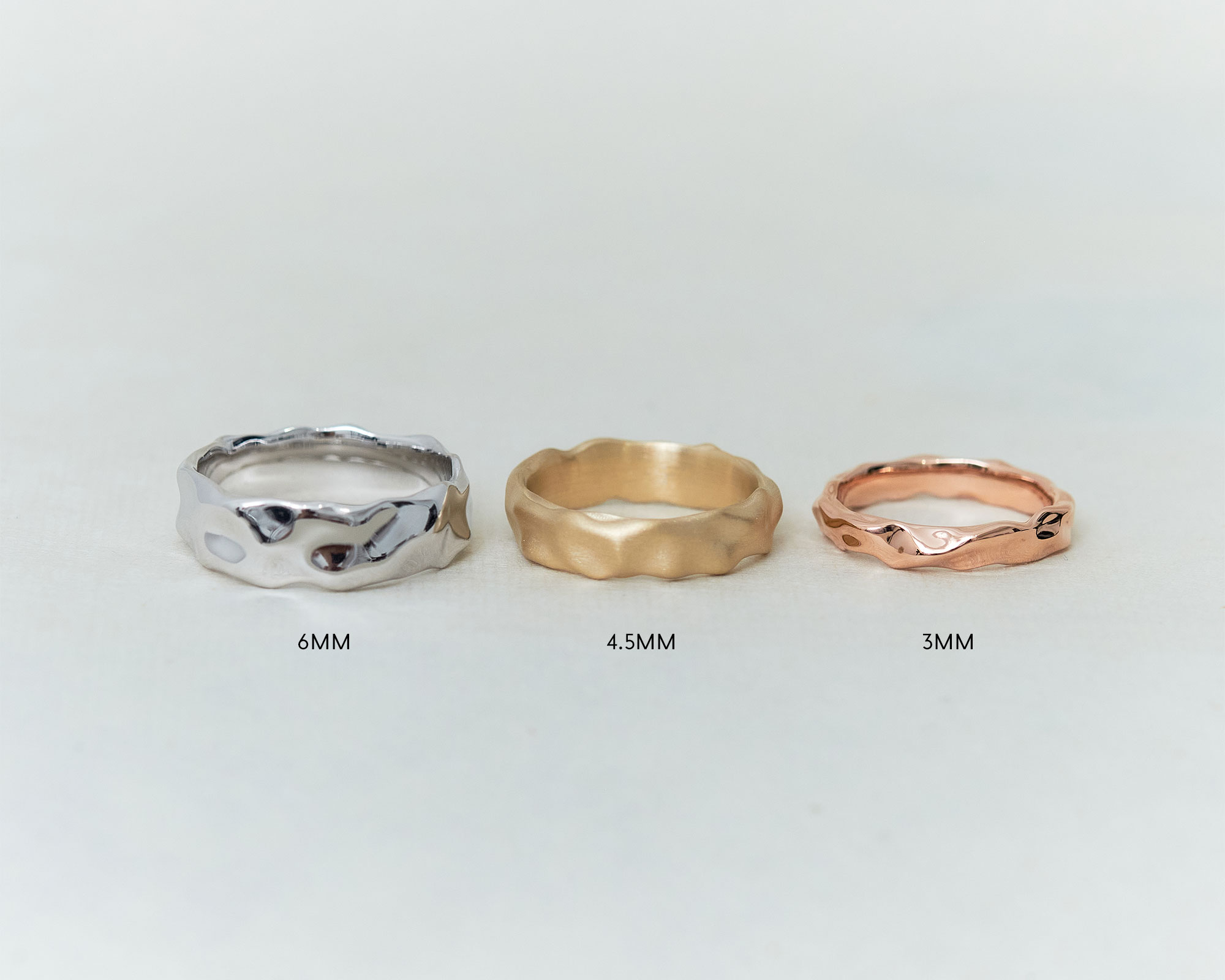 The Organic | Organic, Wavy Wedding Band | Holden