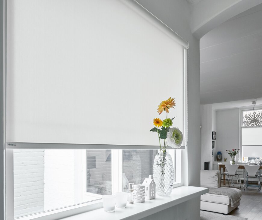 How To Clean Roller Blinds Without Taking Them Down Huetiful Homes
