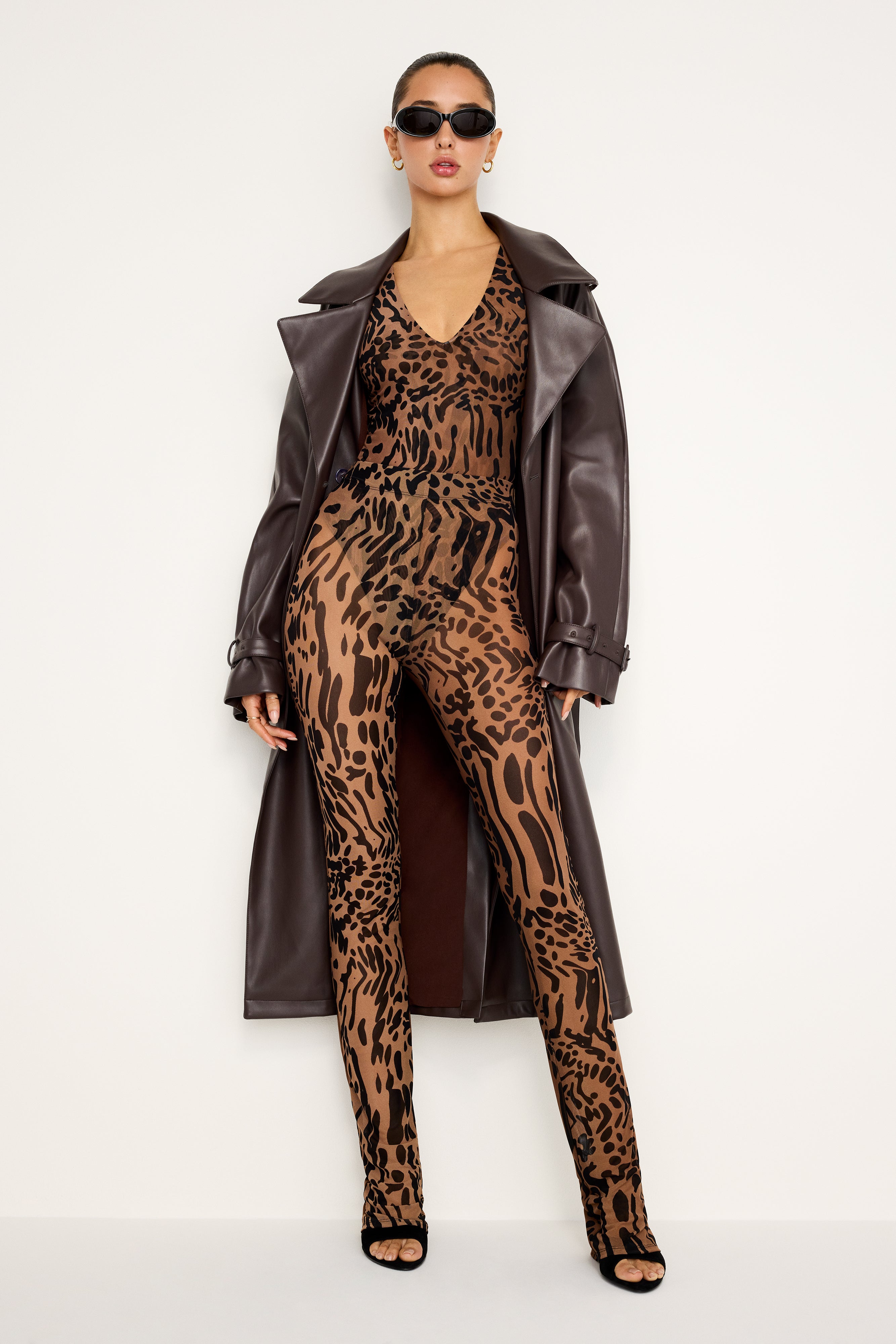 Styled with MESH MICRO BOOT PANTS | WARPED LEOPARD004