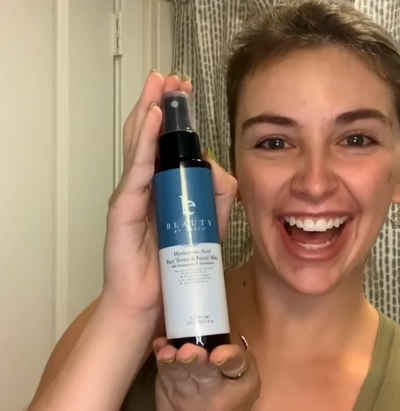 Hyaluronic Acid Face Toner and Facial Mist Review