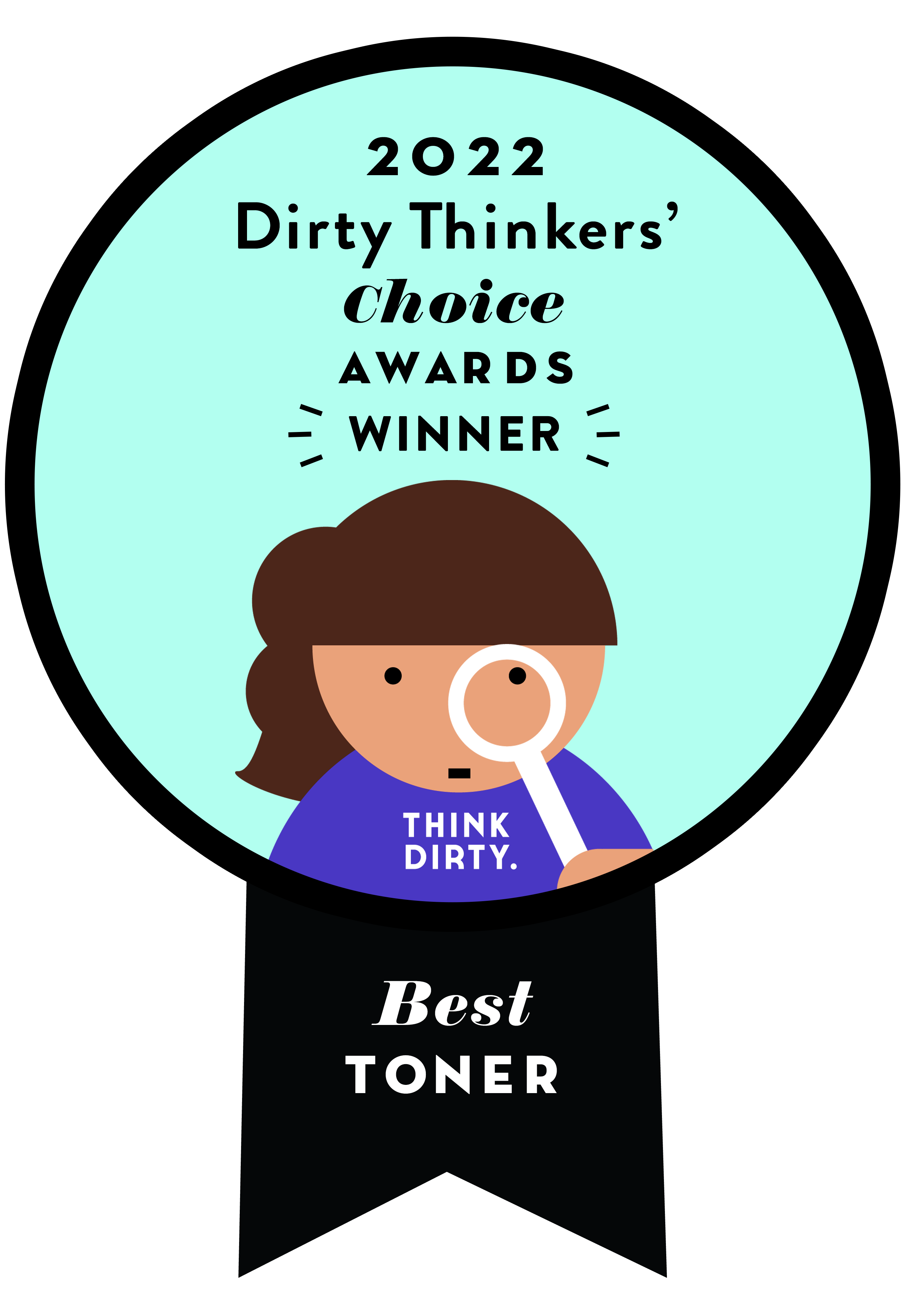 Dirty Thinkers Choice Award 2022 Winner for Toner - Shaant Balancing Refining Toner by Codex Labs