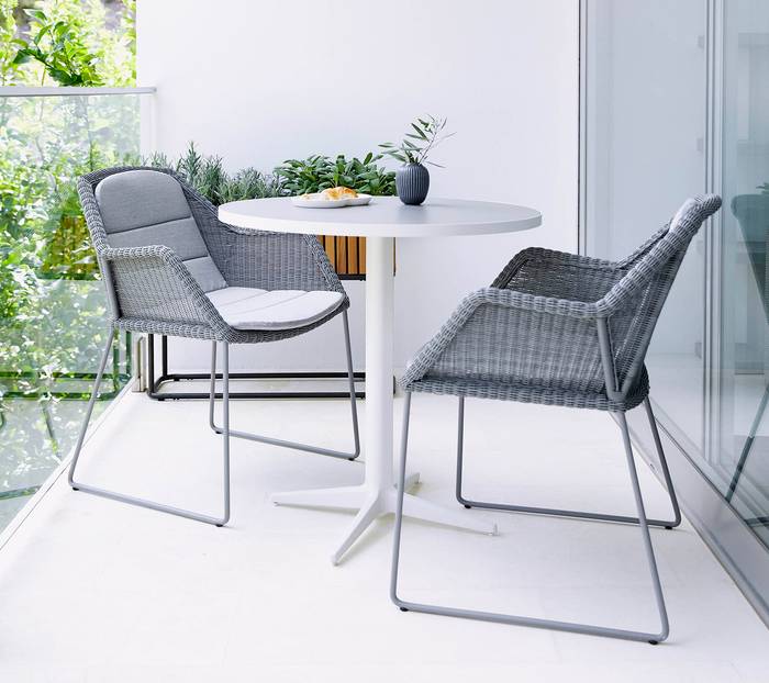 Breeze Dining Chair- Sled Leg