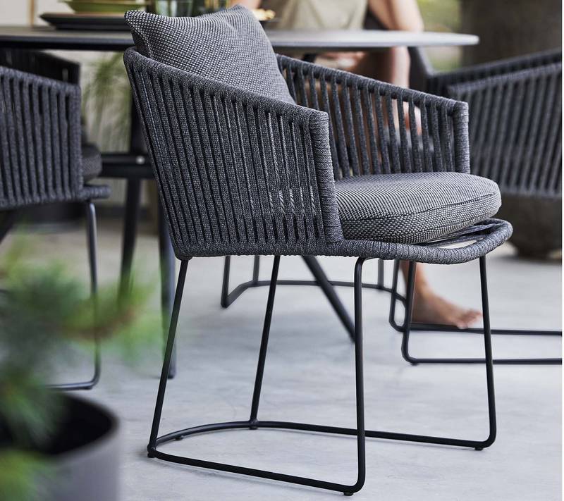 Moments Dining Chair with Sled Legs