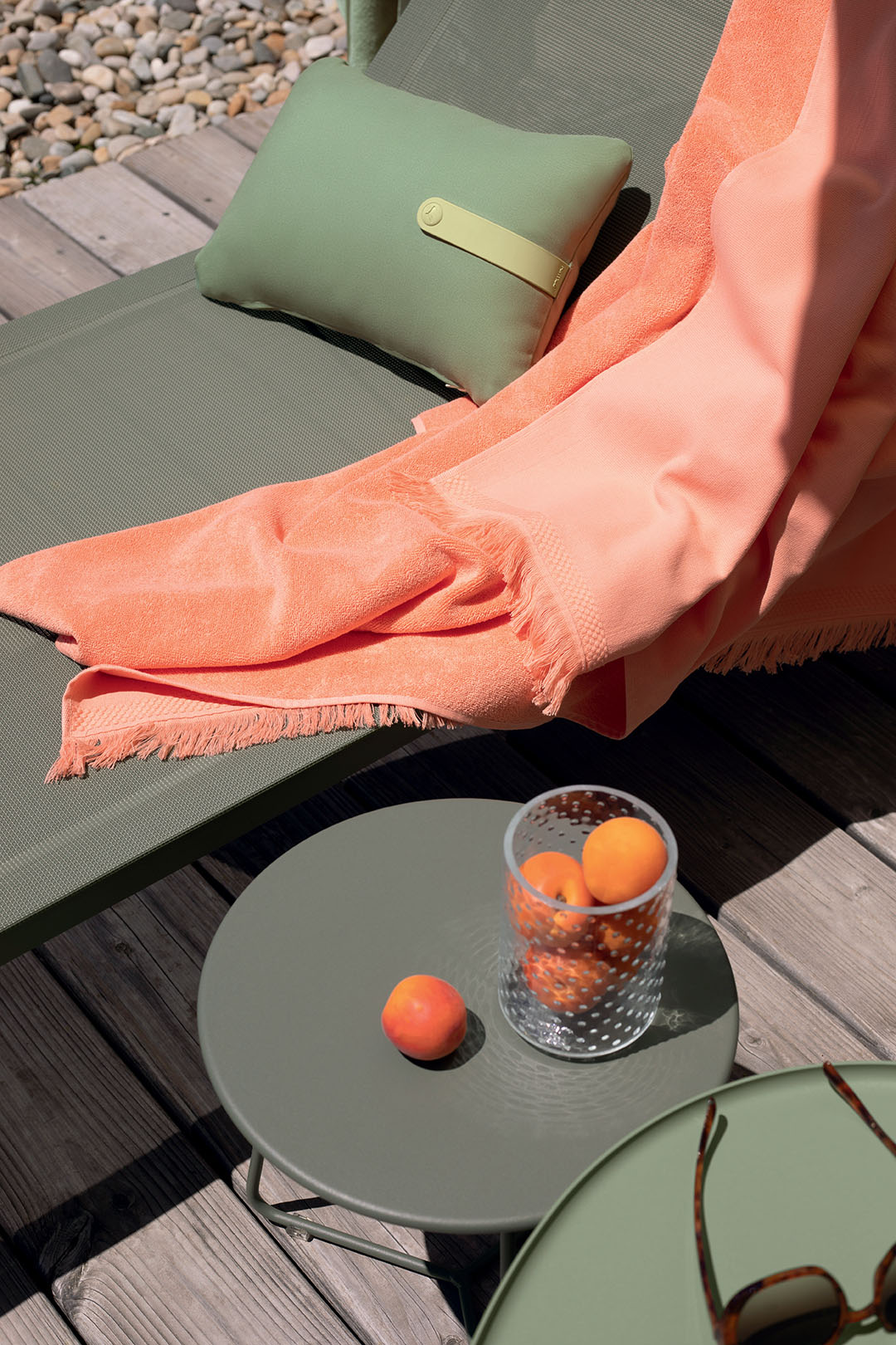 Fermob Cocotte Low Stool/Side Table