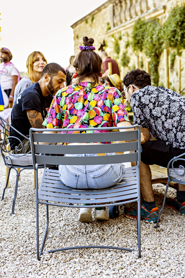 Fermob Surprising Lounger with Footrest