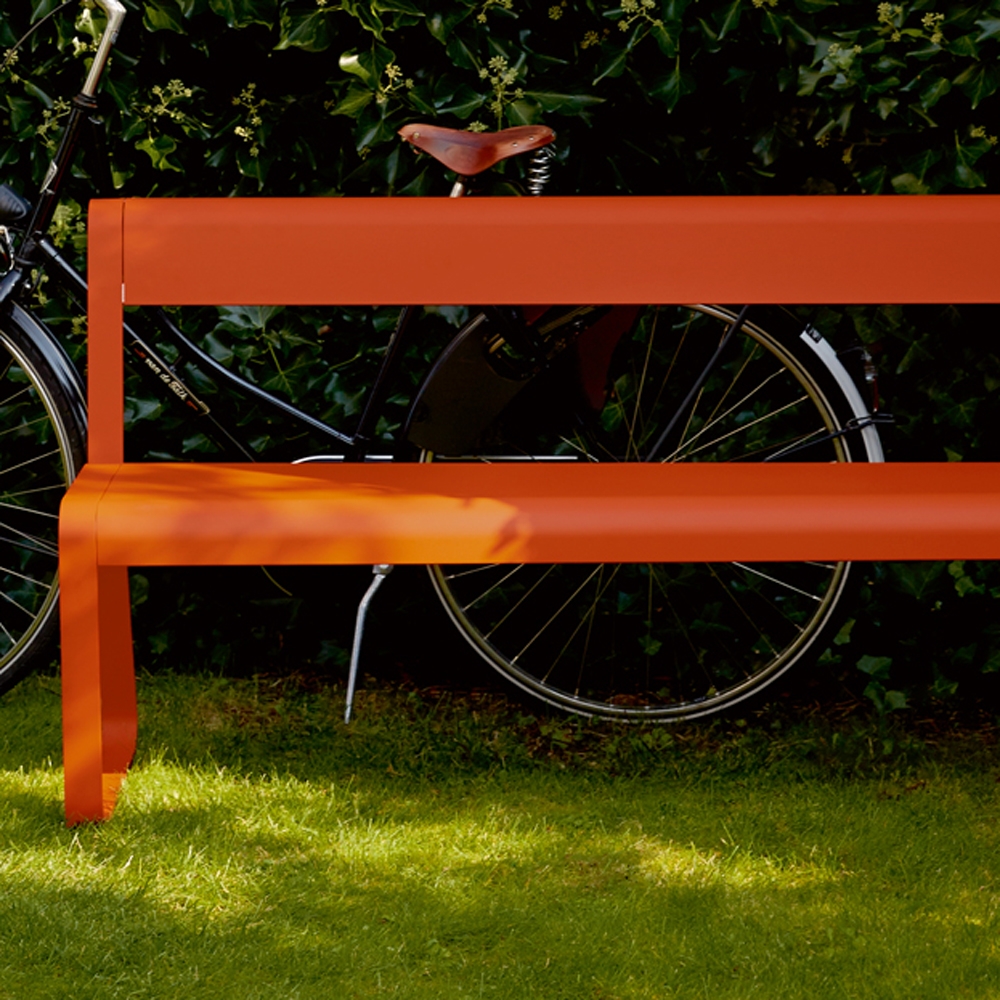 Fermob Bellevie Bench with Backrest