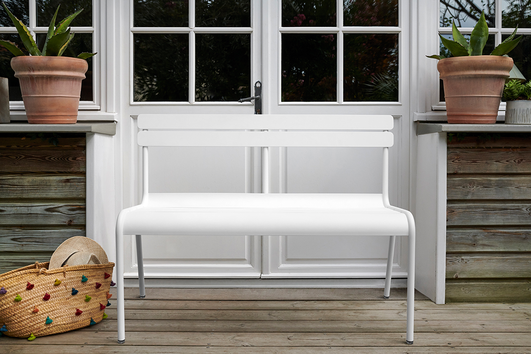 Fermob Luxembourg Bench with Backrest