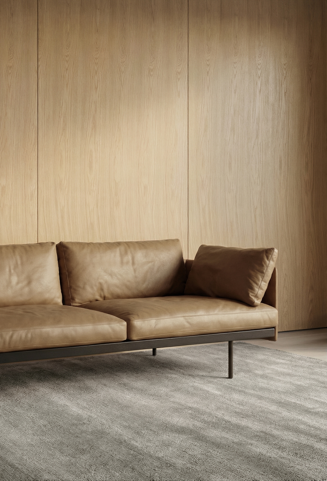 Bureau 3 Seater Sofa