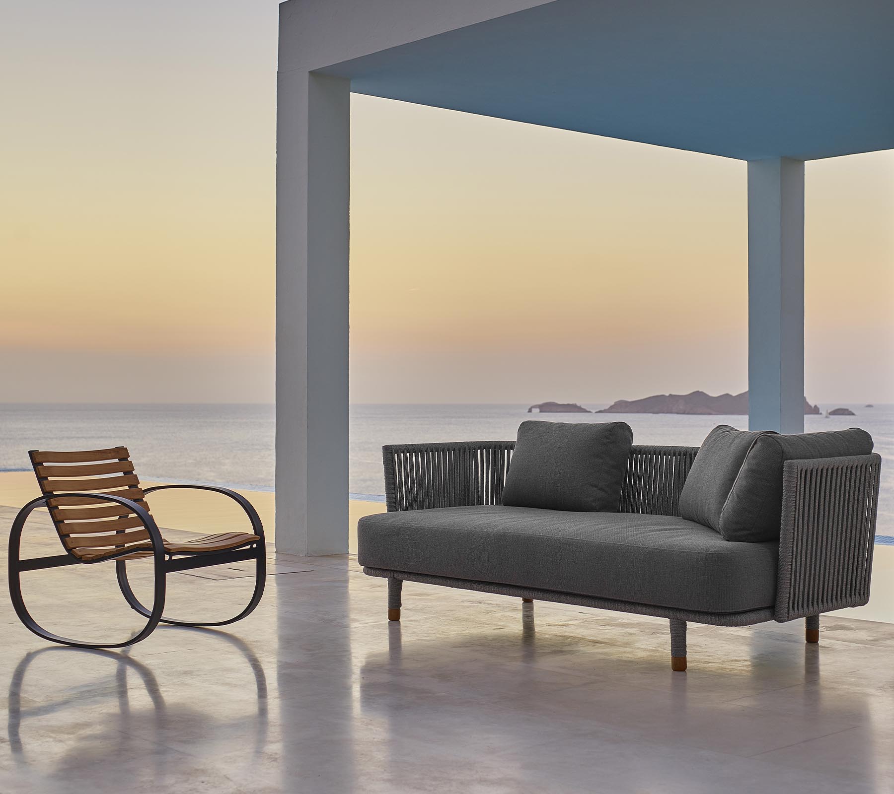 Moments 3 Seater Sofa - Outdoor