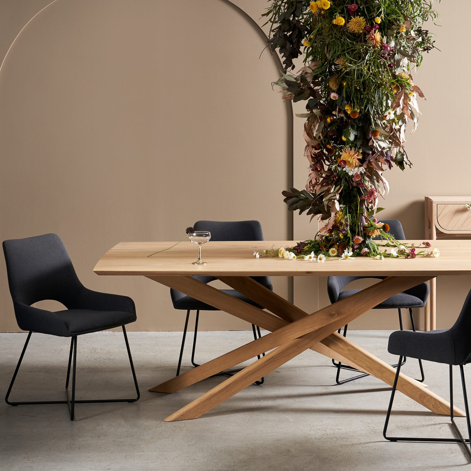 Ethnicraft Oak Mikado Dining Table