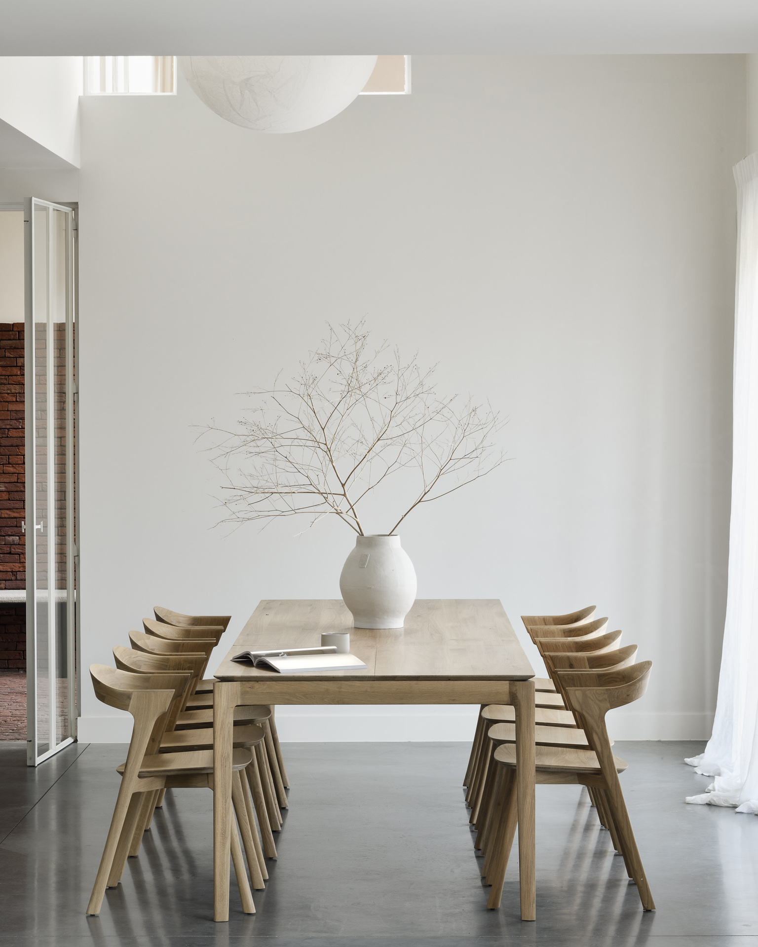 Ethnicraft Oak Bok Dining Table