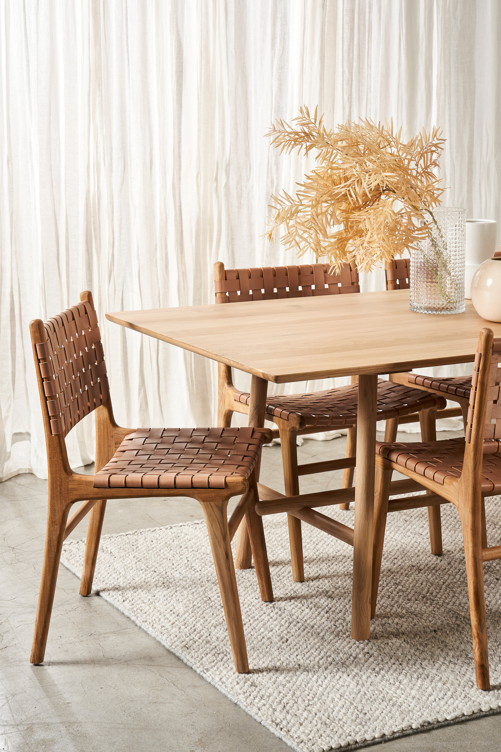 Ethnicraft Oak Profile Dining Table