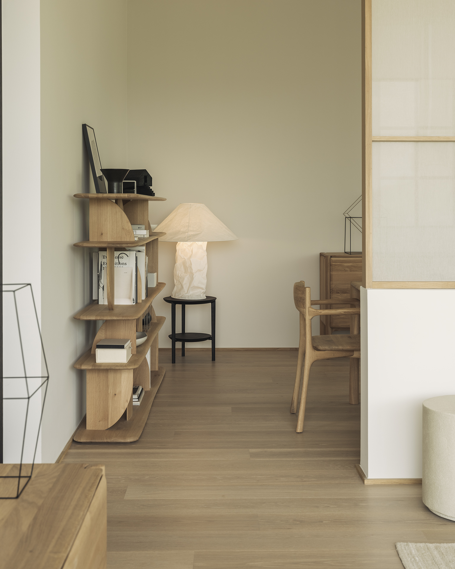 Ethnicraft Oak Bok Side Table