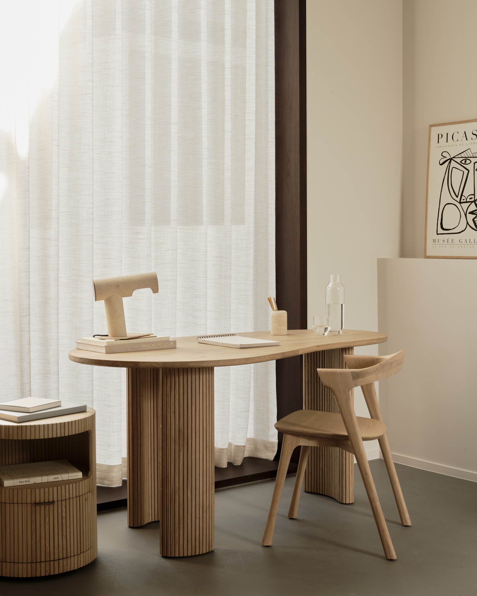 Ethnicraft Oak Bok Dining Chair