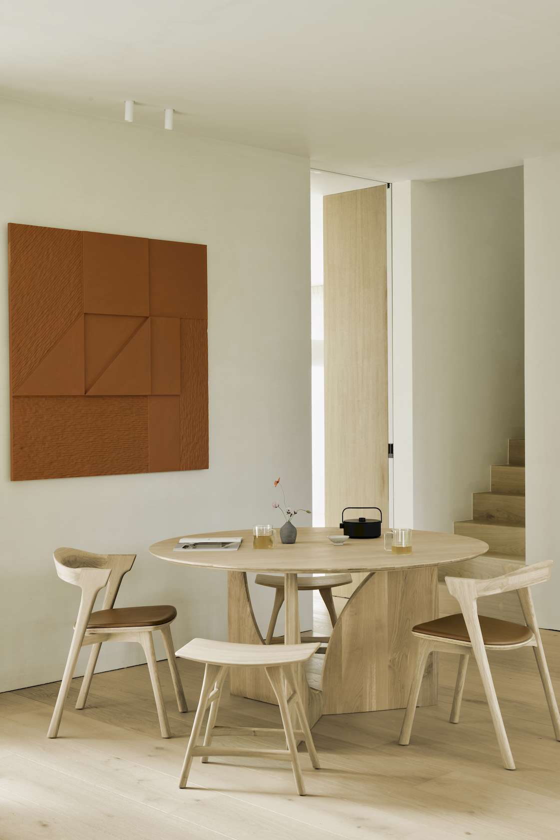 Ethnicraft Oak Osso Stool