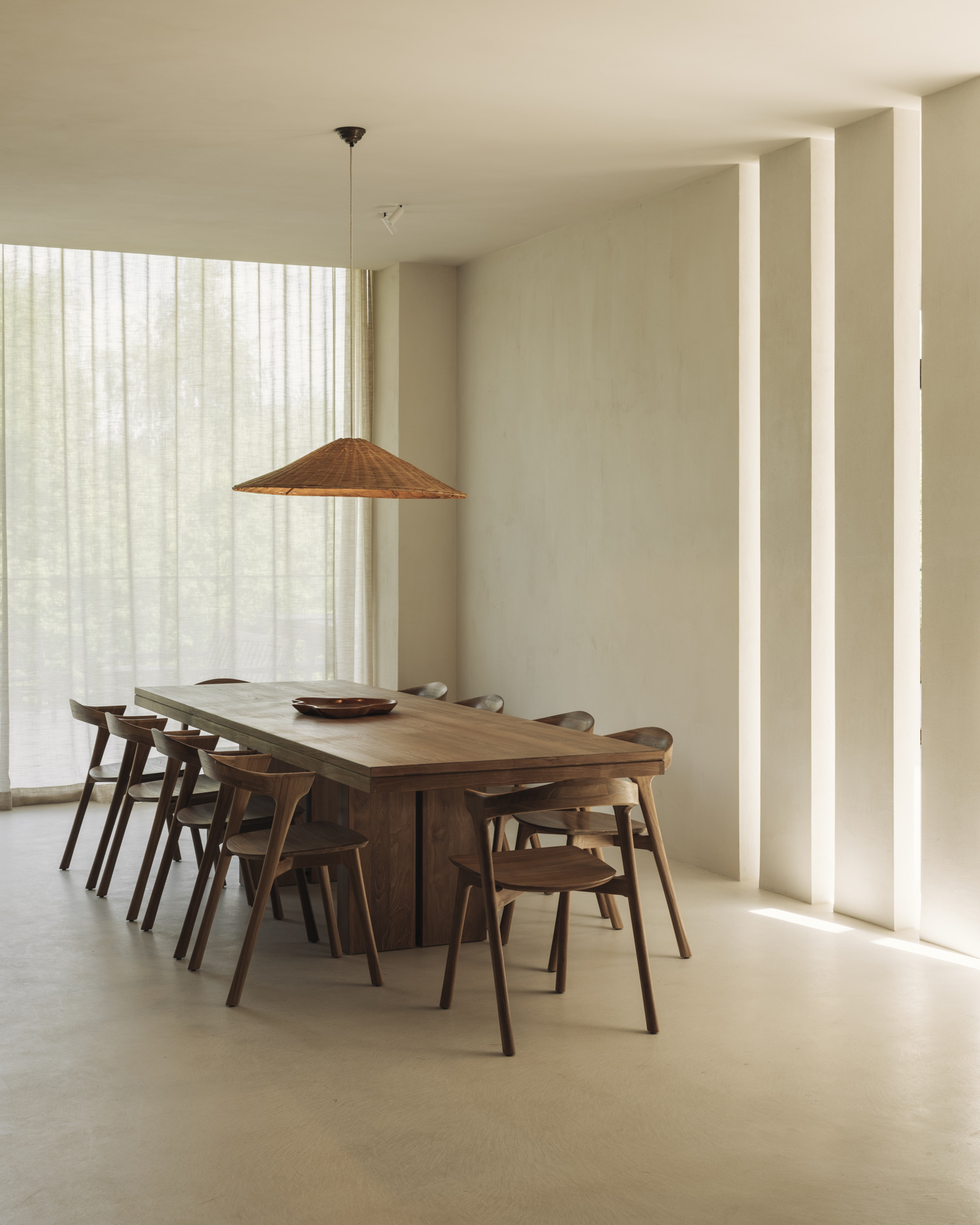 Ethnicraft Teak Double Extendable Dining Table