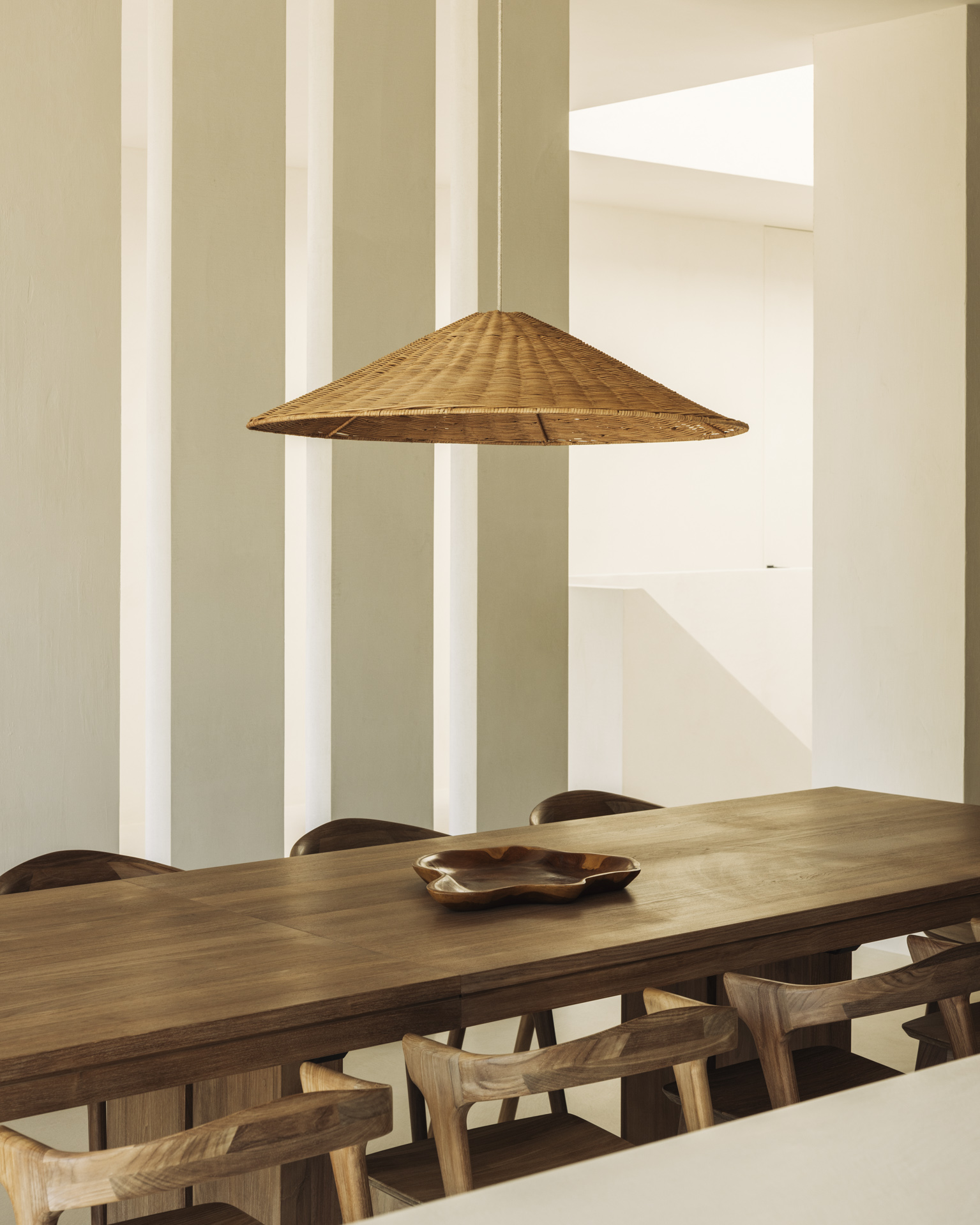 Ethnicraft Teak Double Extendable Dining Table