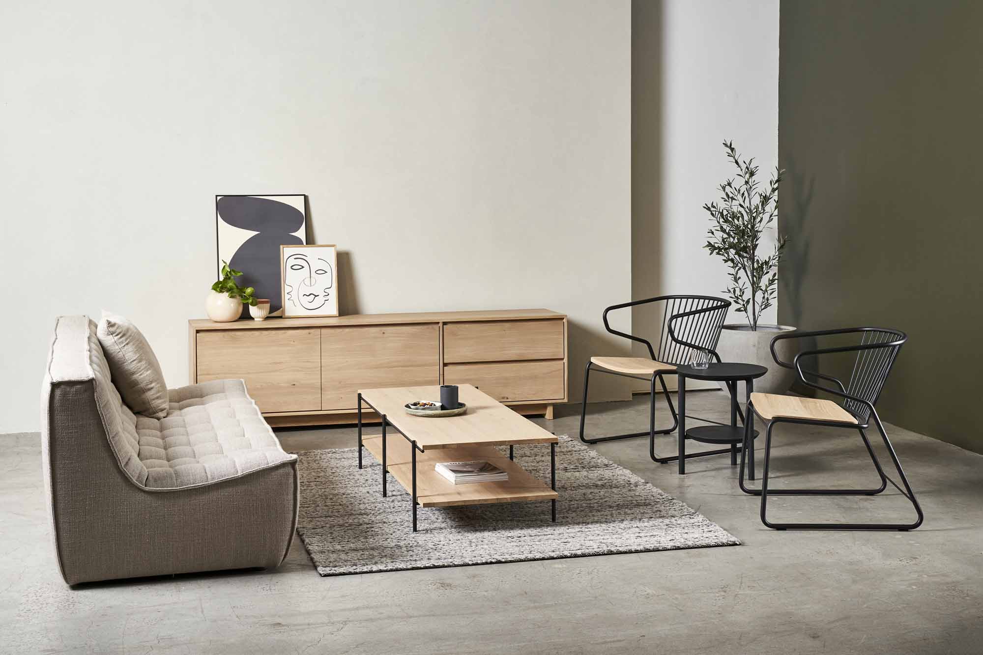 Ethnicraft Oak Rise Coffee Table