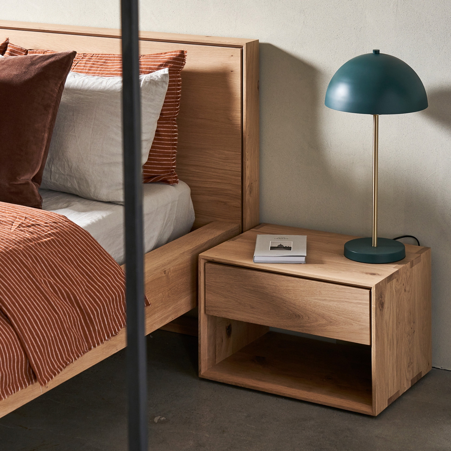 Ethnicraft Oak Bedside Table  Nordic – Originals Furniture