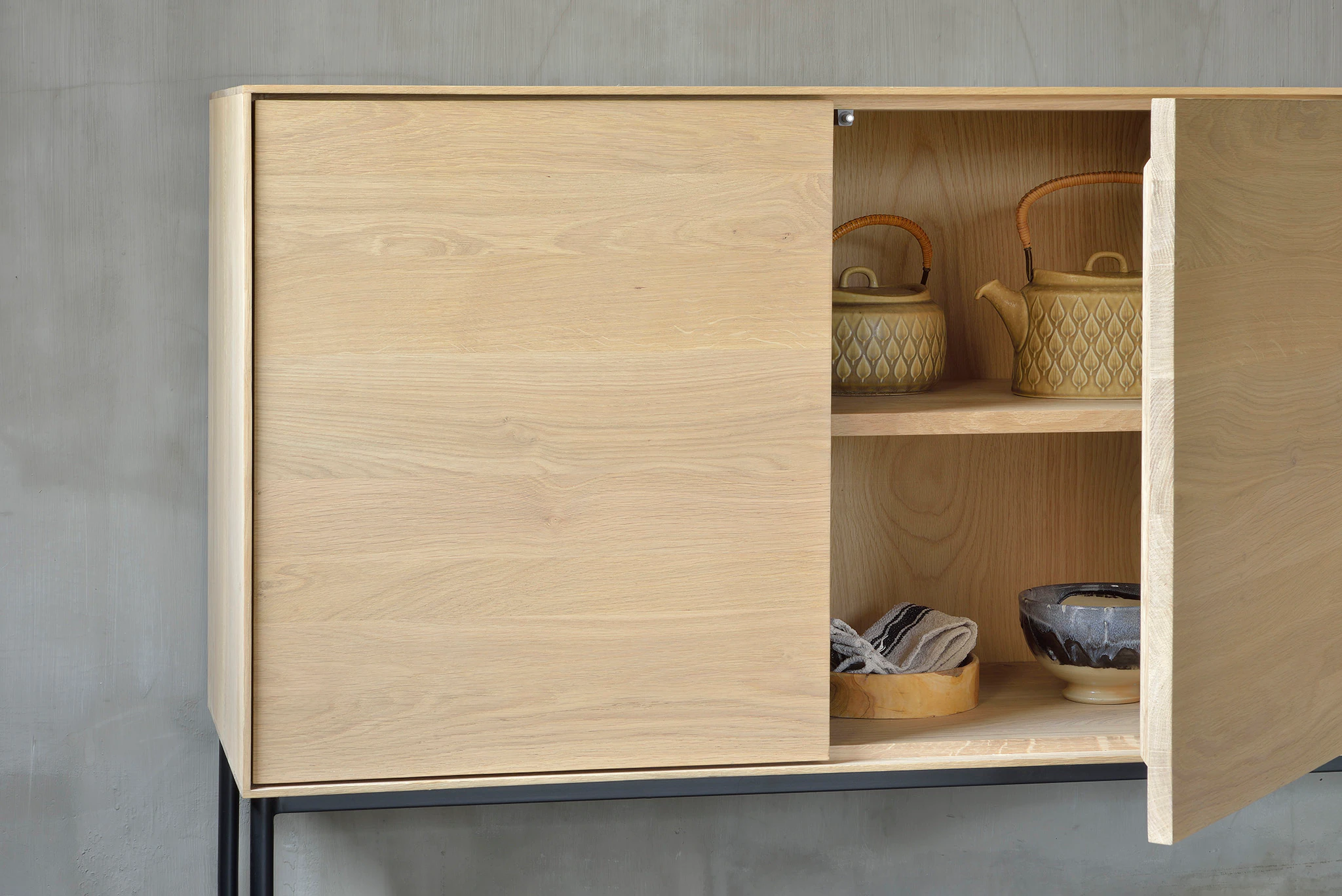 Ethnicraft Oak Whitebird Sideboard - 3 Doors