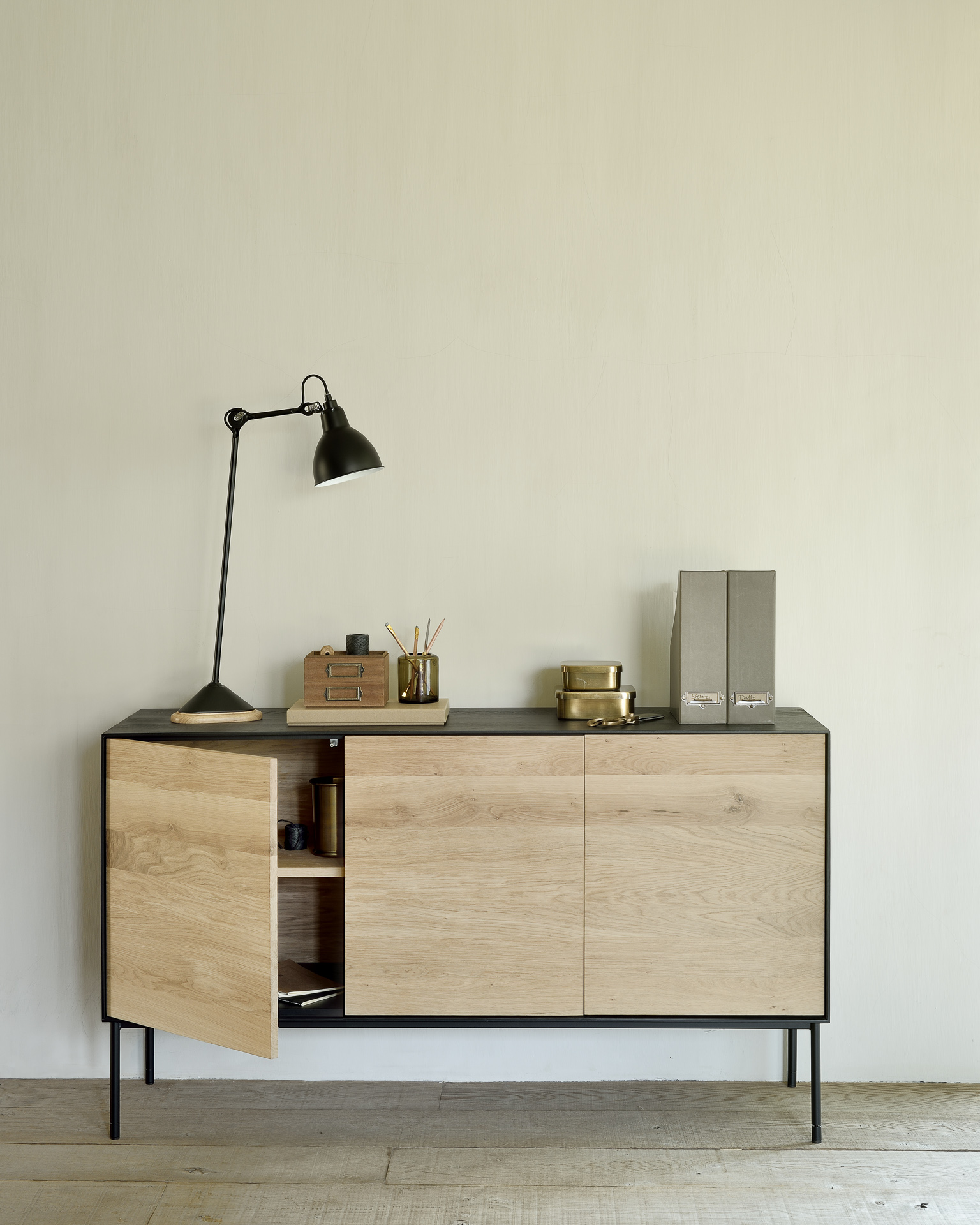 Ethnicraft Oak Blackbird Sideboard - 3 Doors