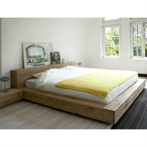 Ethnicraft Oak Madra Queen Bed