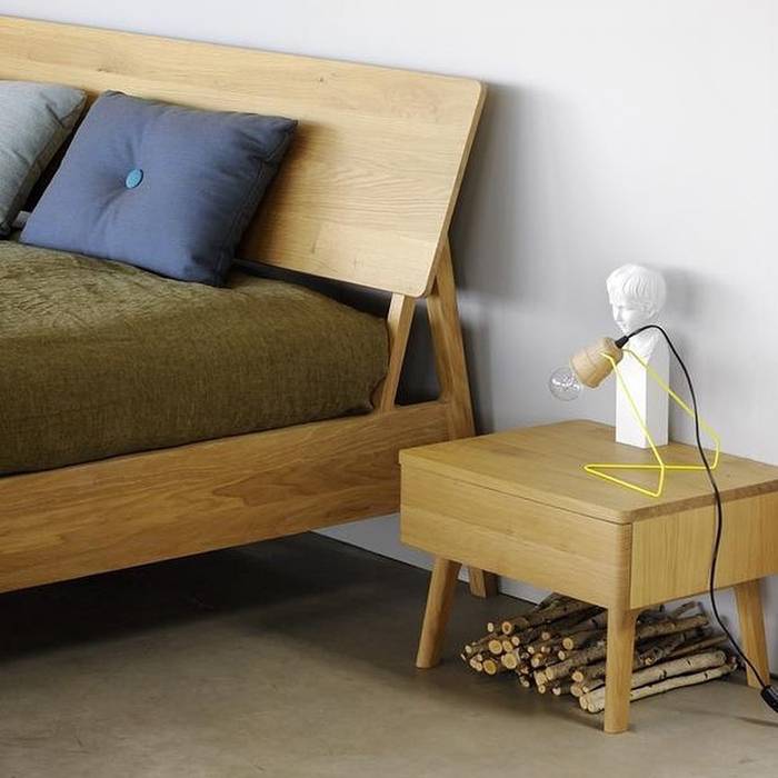 Ethnicraft Oak Air King Bed