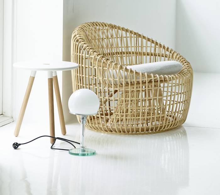 Nest Round Lounge Chair - Indoor