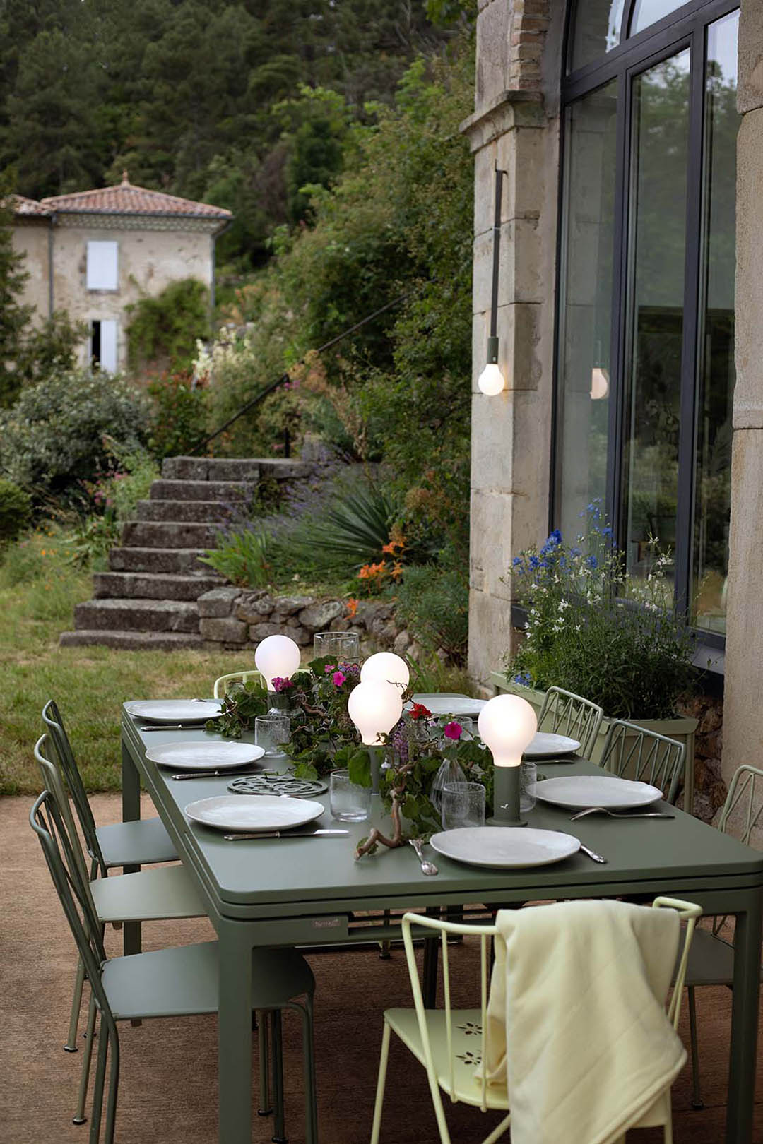 Fermob Biarritz Table with Extension
