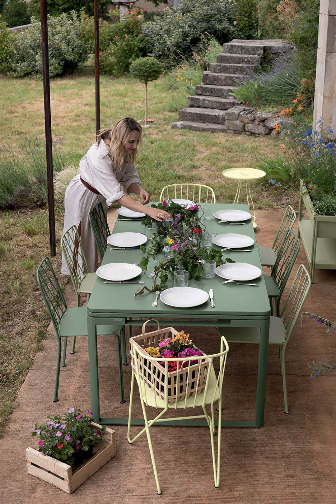 Fermob Biarritz Table with Extension