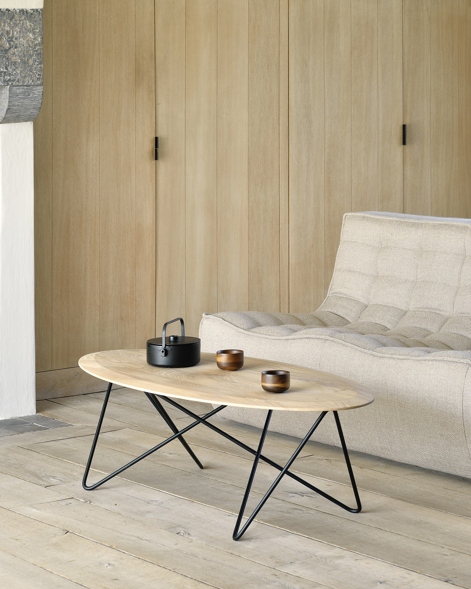 Ethnicraft N701 3 Seater Sofa