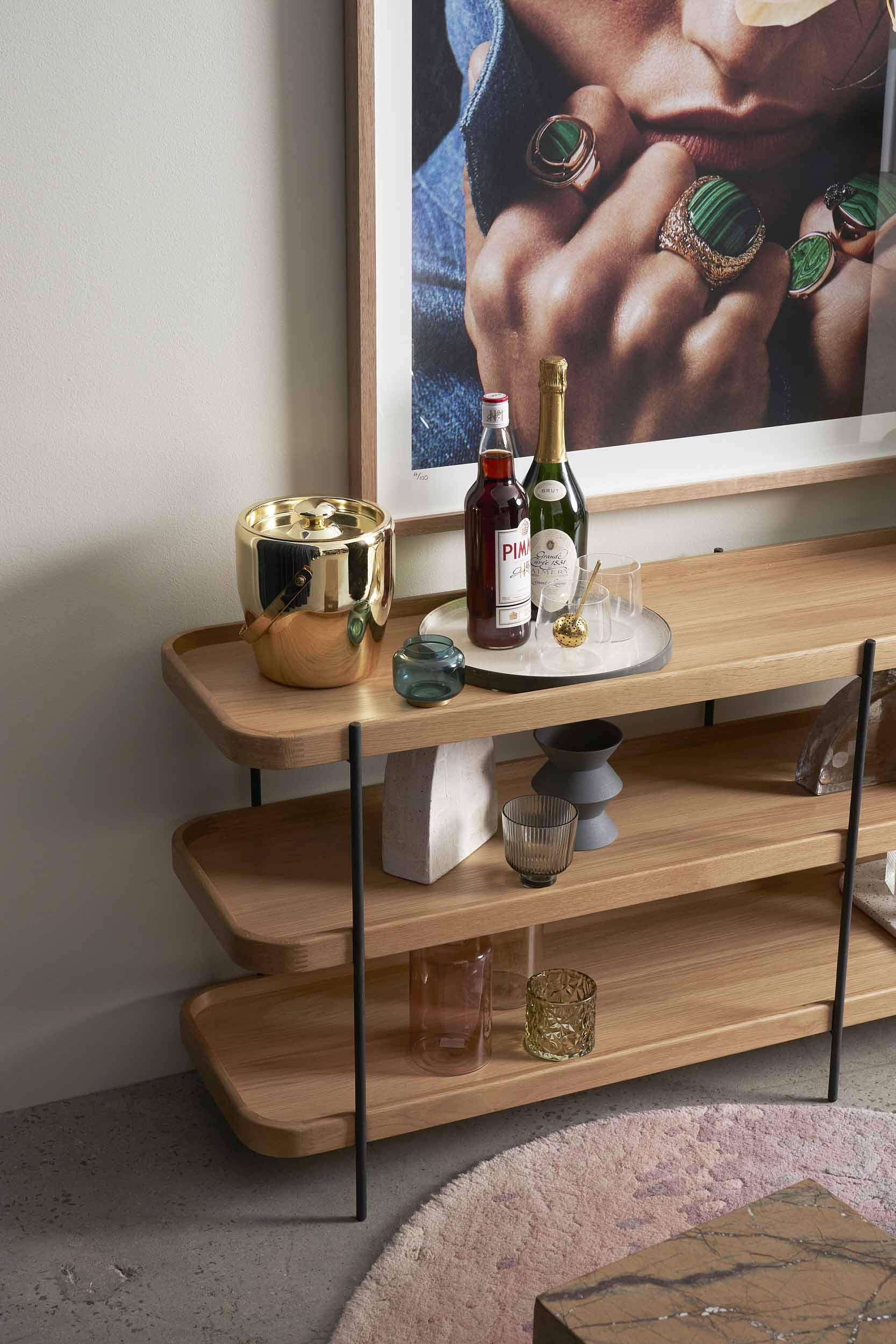 Humla Low Shelf - 152cm