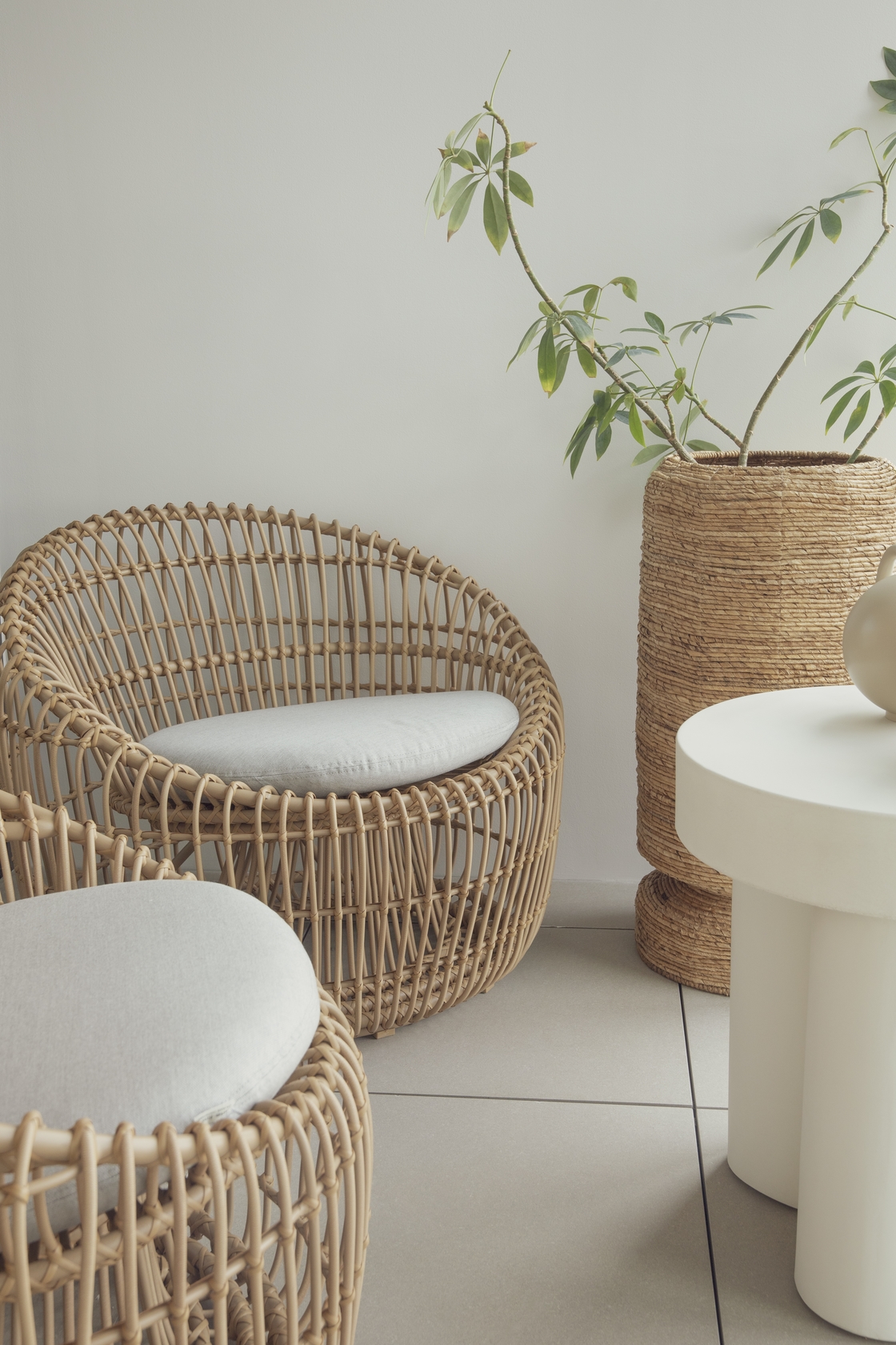 Nest Round Lounge Chair - Outdoor